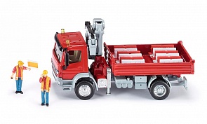 Автокран Mercedes Benz Atego, 1:50 (Siku, 3534k)